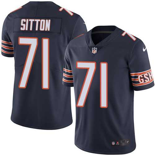 Nike Chicago Bears #71 Josh Sitton Navy Blue Team Color NFL Vapor Untouchable Limited Jersey,We sell and wholesale Nike Chicago Bears #71 Josh Sitton Navy Blue Team Color NFL Vapor Untouchable Limited Jersey on line form chian!
